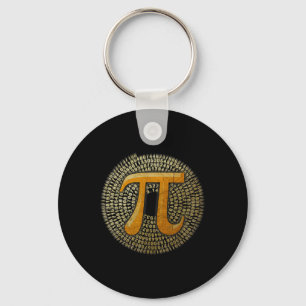 Porte-clés Le pi officiel 3.14 Spiral Pi-day Pour Les Nerds D