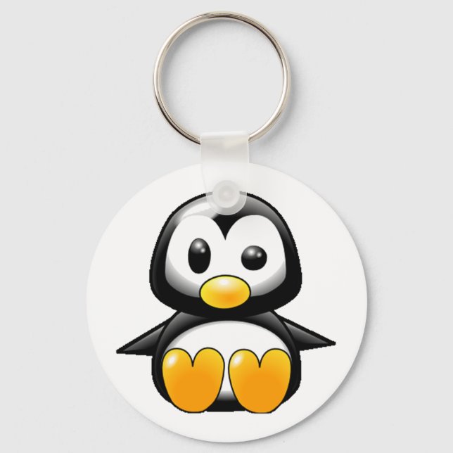 Porte-clés Le pingouin de Heck (Recto)