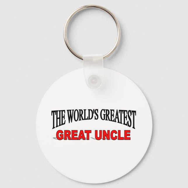 Porte-clés Le plus grand oncle du monde (Recto)