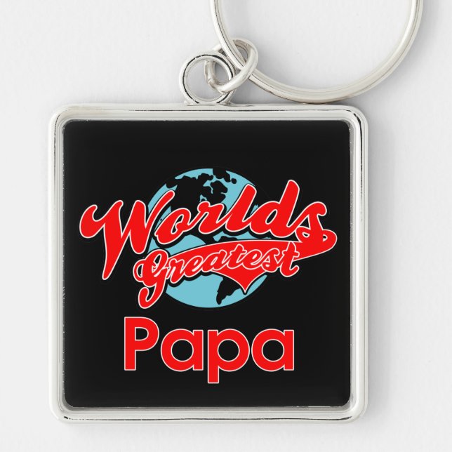 Porte-clés Le plus grand Papa du monde (Devant)