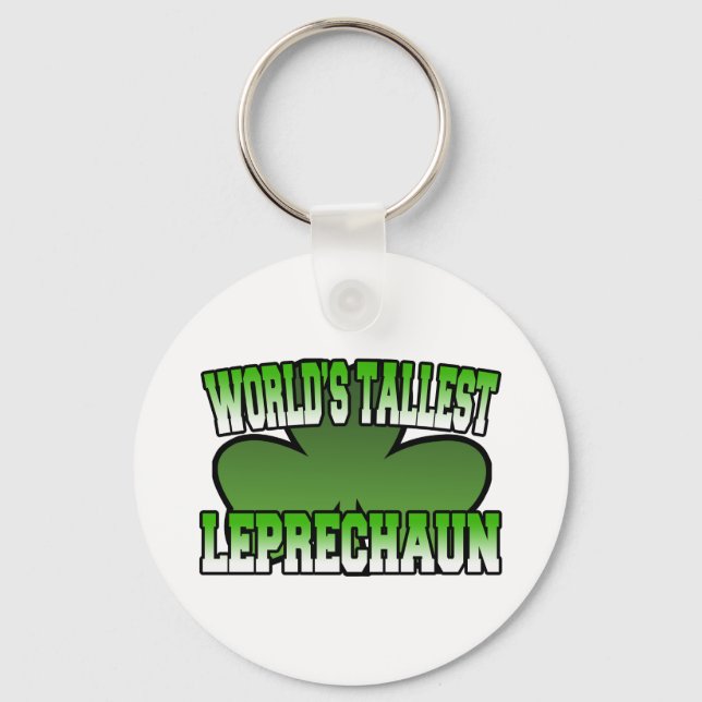 Porte-clés Le plus grand Porte - clé Leprechaun du monde (Recto)