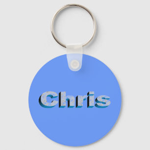 Porte-clés Le porte - clé bleu de Chris