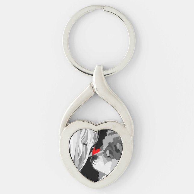 Porte-clés Le porte - clé de bouffe de heARTdog (Devant)