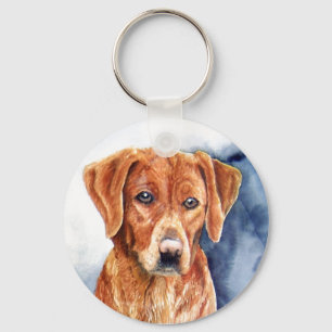 Porte-clés Le porte - clé de golden retriever