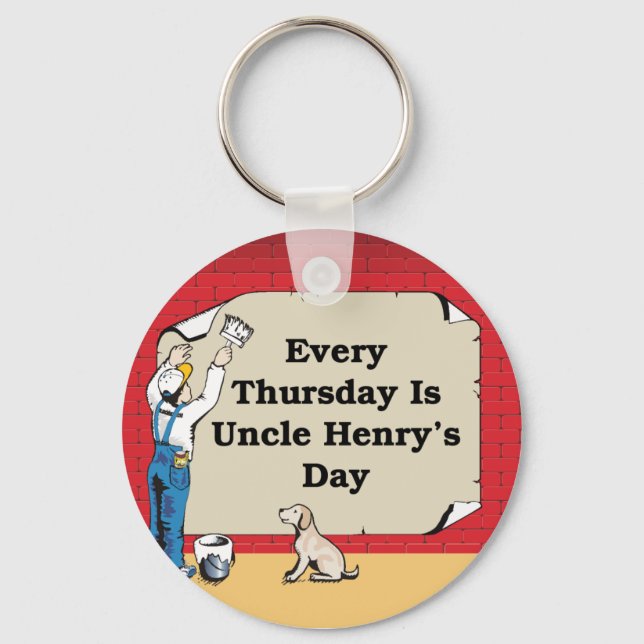 Porte-clés Le Porte - clé de l'oncle Henry (Recto)