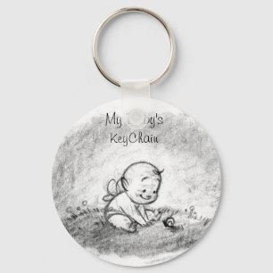 Porte-clés Le porte - clé de mon bébé