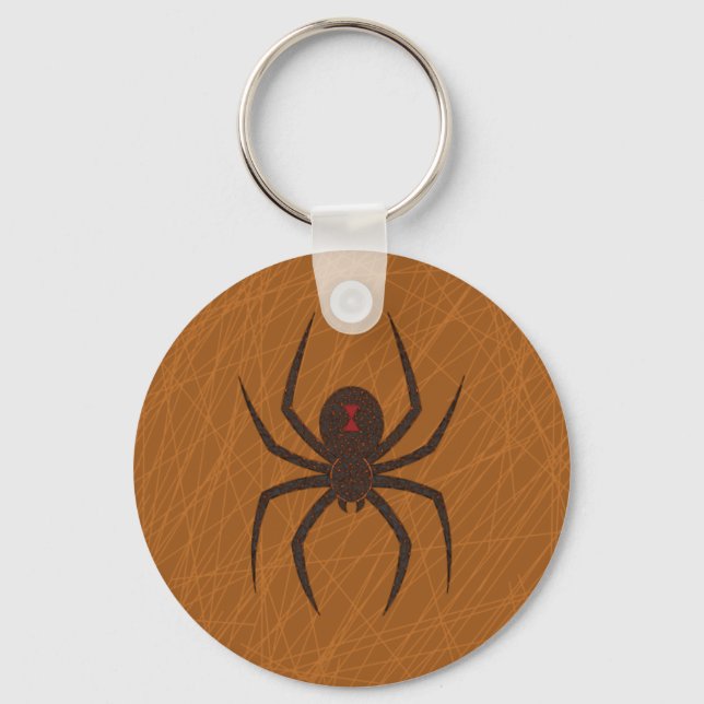 Porte-clés Le Porte - clé Web de l'araignée (Recto)