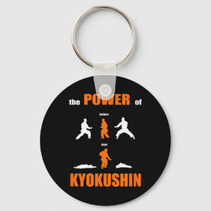 Porte-clés Le Pouvoir De Kyokushin Fière Karate Design Pour K