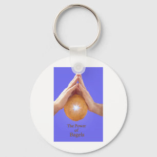 Porte-clés Le pouvoir du Bagel