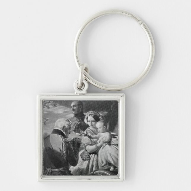 Porte-clés Le premier de mai 1851, gravé par Werner (Devant)