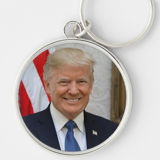 Porte-clés Le Président Donald Trump (Devant)