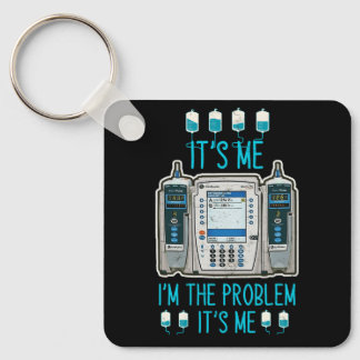 Porte-clés Le Problème Pompe Infusion Er Icu Med Surg Rn Infi