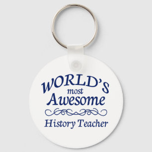 Porte-clés Le professeur de l'histoire le plus impressionnant