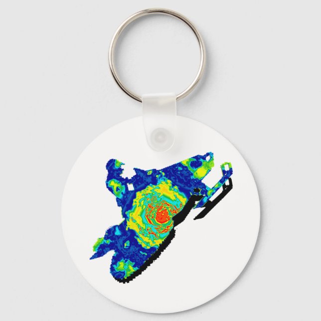 PORTE-CLÉS LE RÊVE DE LA NEIGE (Recto)