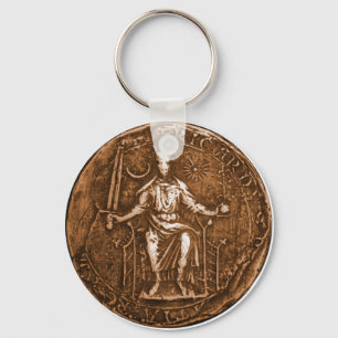 Porte-clés Le Roi Richard I, le coeur de lion