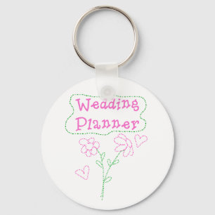 Porte-clés Le rose fleurit le wedding planner