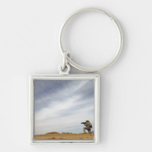 Porte-clés Le sergent fournit la sécurité