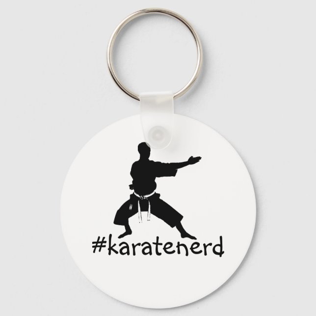 Porte-clés Le Shotokan Way Karate Nerd Key Ring (Recto)
