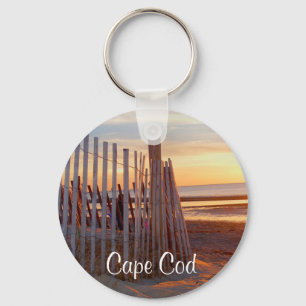 Porte-clés Le soleil levant de masse romantique de Cape Cod s
