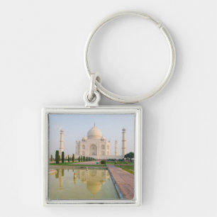 Porte-clés Le Taj Mahal paisible et calme au lever du soleil,
