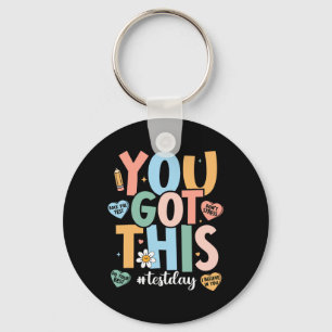 Porte-clés Le Test Motivational Test Day Enseignant Vous Avez