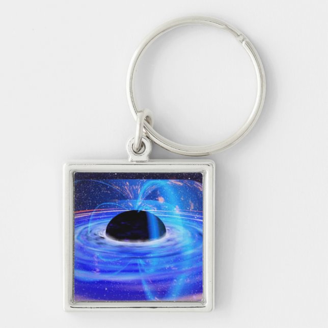 Porte-clés Le trou noir bleu de la NASA (Devant)