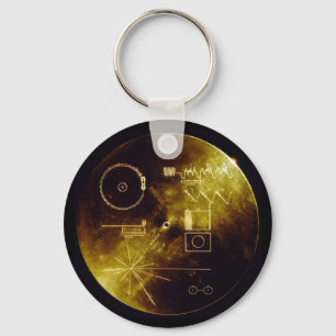 Porte-clés Le Voyager Golden Record