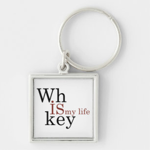 Porte-clés le whisky est ma vie