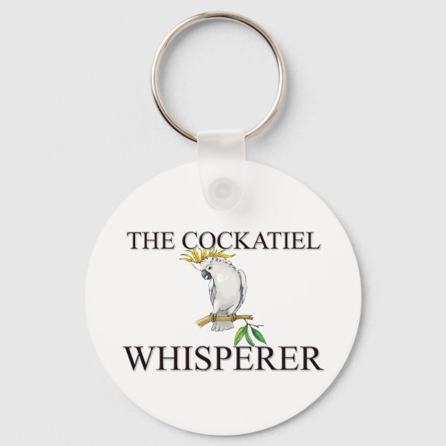 Porte-clés Le Whisperer Cockatiel (Recto)