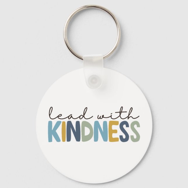 Porte-clés Lead with Kindness  (Recto)