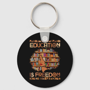 Porte-clés L'éducation est la liberté Livres de professeur no