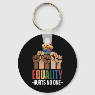 Porte-clés L'égalité ne fait pas mal à personne LGBTQ Pride D