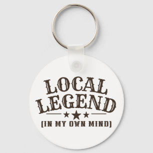 Porte-clés Légende locale (dans mon propre esprit) Graphisme
