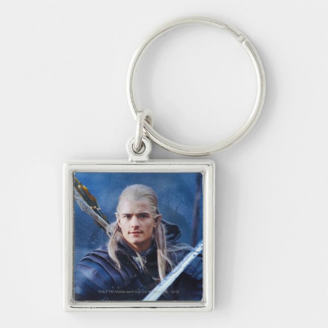 Porte-clés LEGOLAS GREENLEAF™ en bleu (Devant)