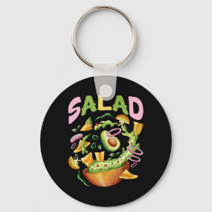Porte-clés Légumes Salade Vegetarian Vegetarian