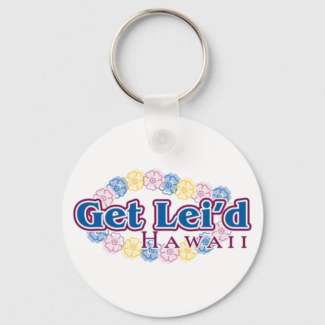 Porte-clés Lei d - Hawaii (Recto)