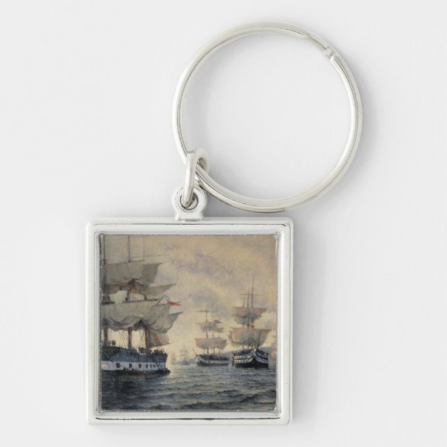 Porte-clés L'embarquement en expédition de libération de pe (Devant)