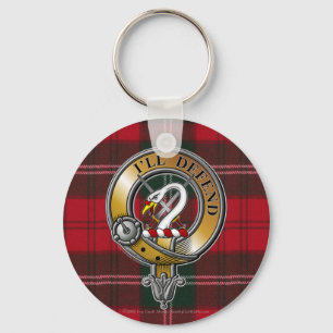 Porte-clés Lennox Tartan & Badge