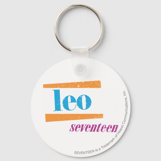 Porte-clés Leo Aqua (Recto)