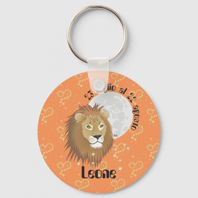 Porte-clés Leone 23 luglio al 22 agosto Portachiavi (Recto)
