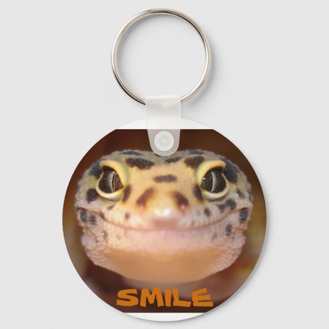 Porte-clés Leopard Gecko Smile Porte - clé (Recto)