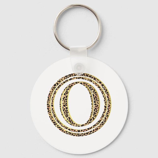 Porte-clés Leopard O (Recto)