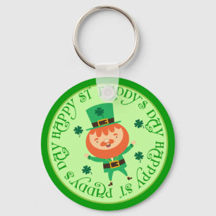 Porte-clés Leprechaun Irish St Paddys Day Porte - clé chanceu