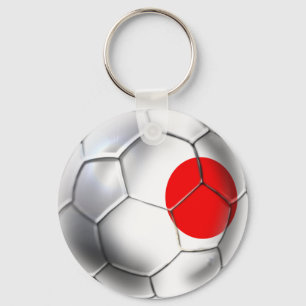 Porte-clés L'équipe de football samouraï bleue du Japon