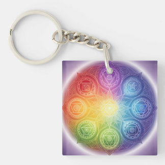 Porte-clés Les 7 Chakras´9