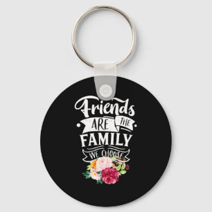 Porte-clés Les amis sont la famille que nous choisissons
