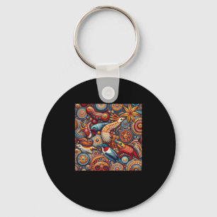 Porte-clés Les Autochtones D'Australie Culture Autochtone Art