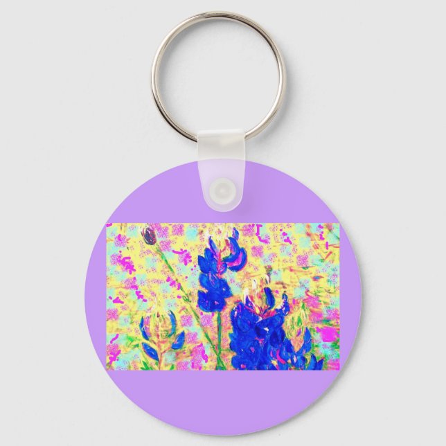 Porte-clés les bleus à proximité (Recto)