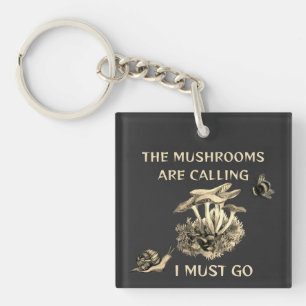 Porte-clés Les champignons appellent