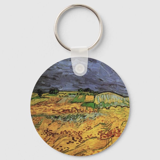 Porte-clés Les champs par Vincent van Gogh (Recto)